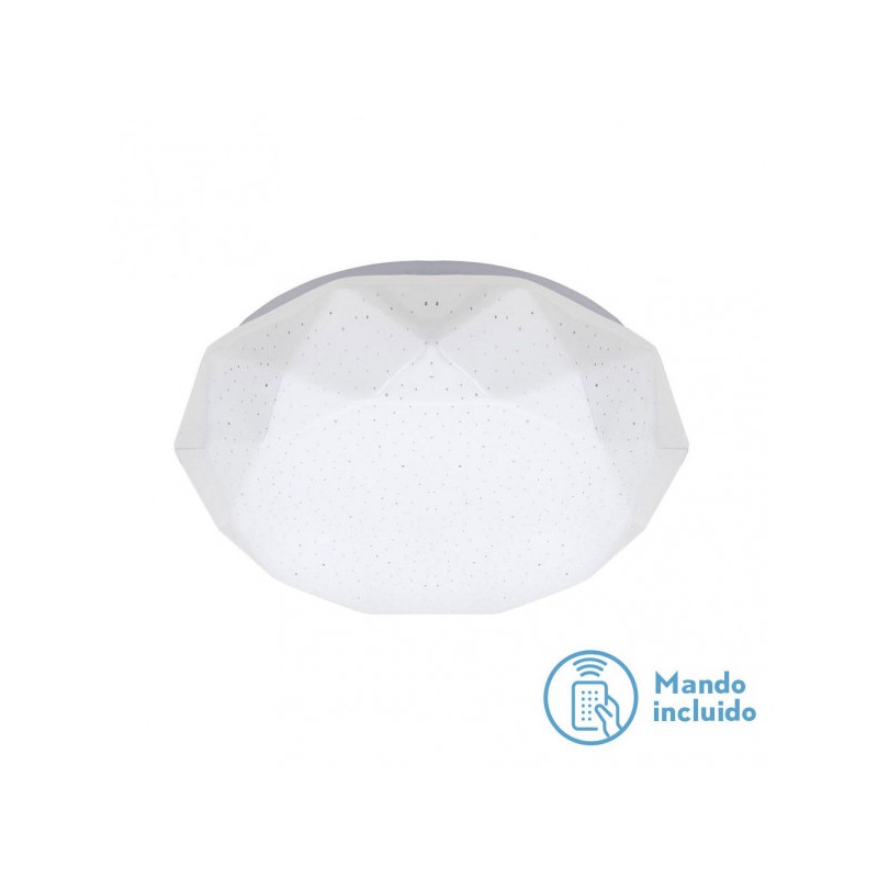 Plafón Radio LED 18W 3000-4000-6500K Fabrilamp